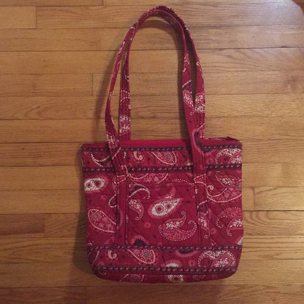 Vera Bradley large red tote